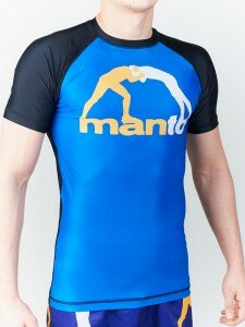 koszulka MANTO short sleeve rashguard CLASSIC niebieski