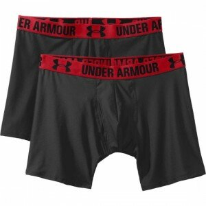 bokserki męskie UNDER ARMOUR 2 PK HG 6" BOXERJOCK 1238137-002