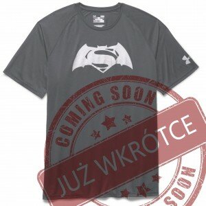 koszulka męska UNDER ARMOUR ALTER EGO SUPERMAN V BATMAN T-shirt 1273663-001
